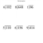 2 Digit By 1 Digit Division Division Worksheets Long Division