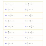 20 Multiplying And Dividing Rational Numbers Worksheet 7th Grade ESL