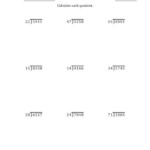 4 Digit By 2 Digit Long Division With Remainders And Steps Shown On