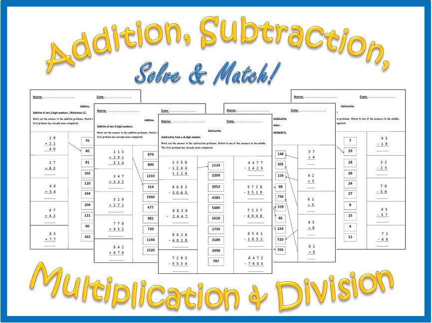 worksheet-addition-subtraction-multiplication-division