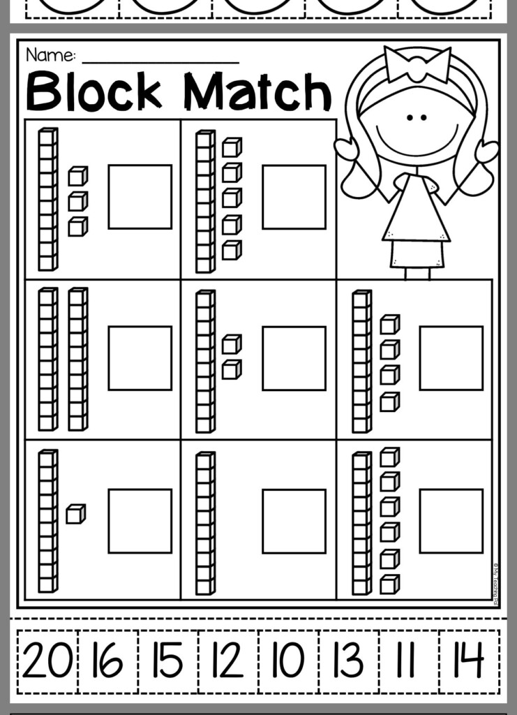 Base Ten Blocks Worksheets Free Try This Sheet