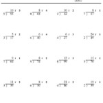 BlueBonkers Division Worksheets Single Digit With Remainder P7
