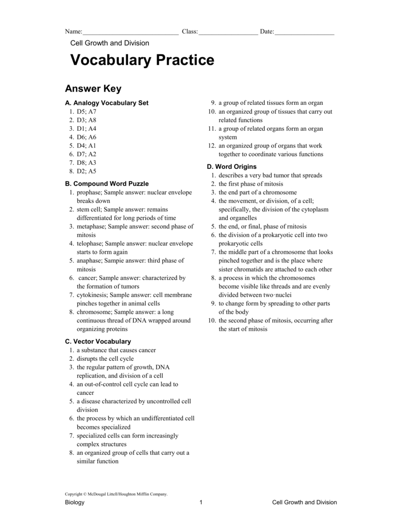 Ch 5 Vocab Practice Db excel