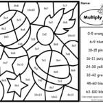 Color By Number Multiplication And Division Space Bundle Made By Teachers