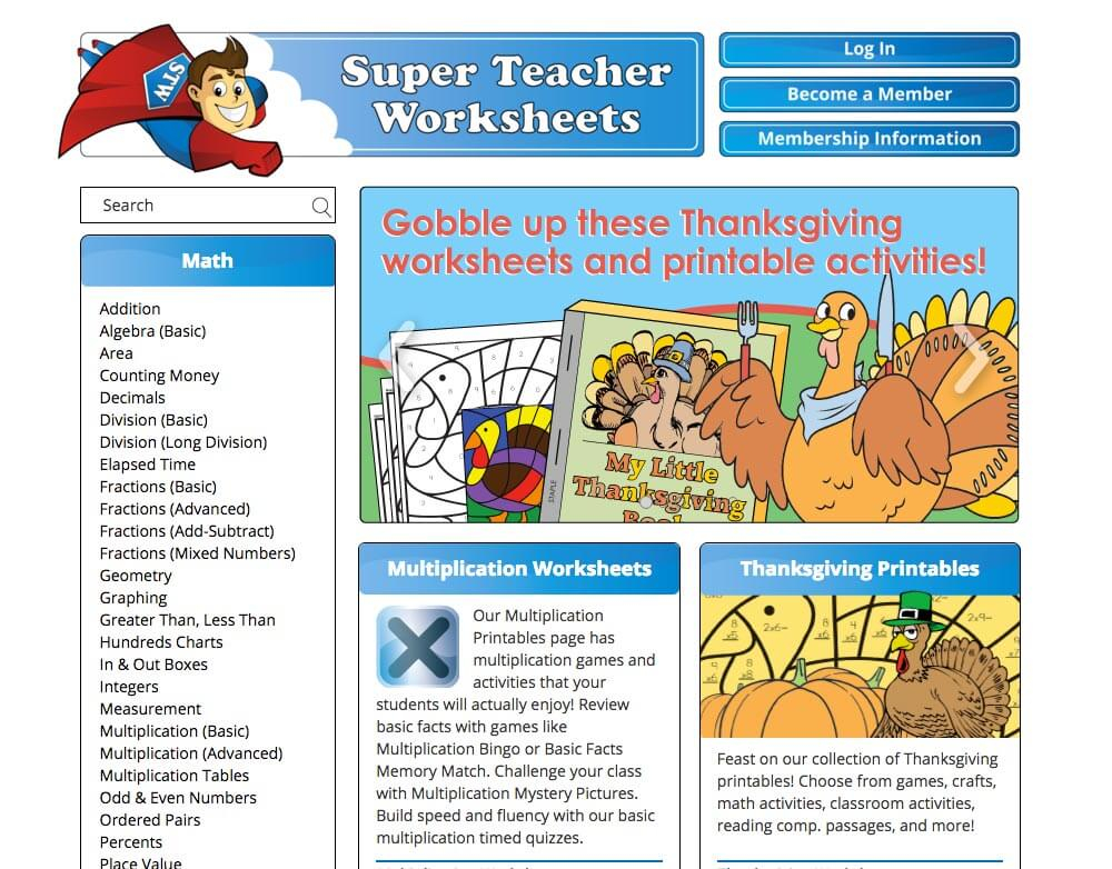 Decimal Division Super Teacher Worksheets Advance Worksheet