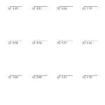 Decimal Division Worksheet For Grade 5 Samuel Gamble s Math Worksheets