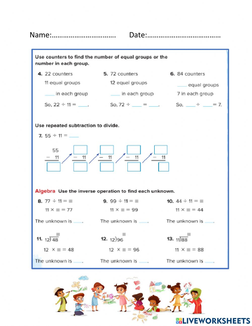 Divisibility By 11 Worksheet Divisonworksheets com Divisibility By 11 Worksheet Divisonworksheets com