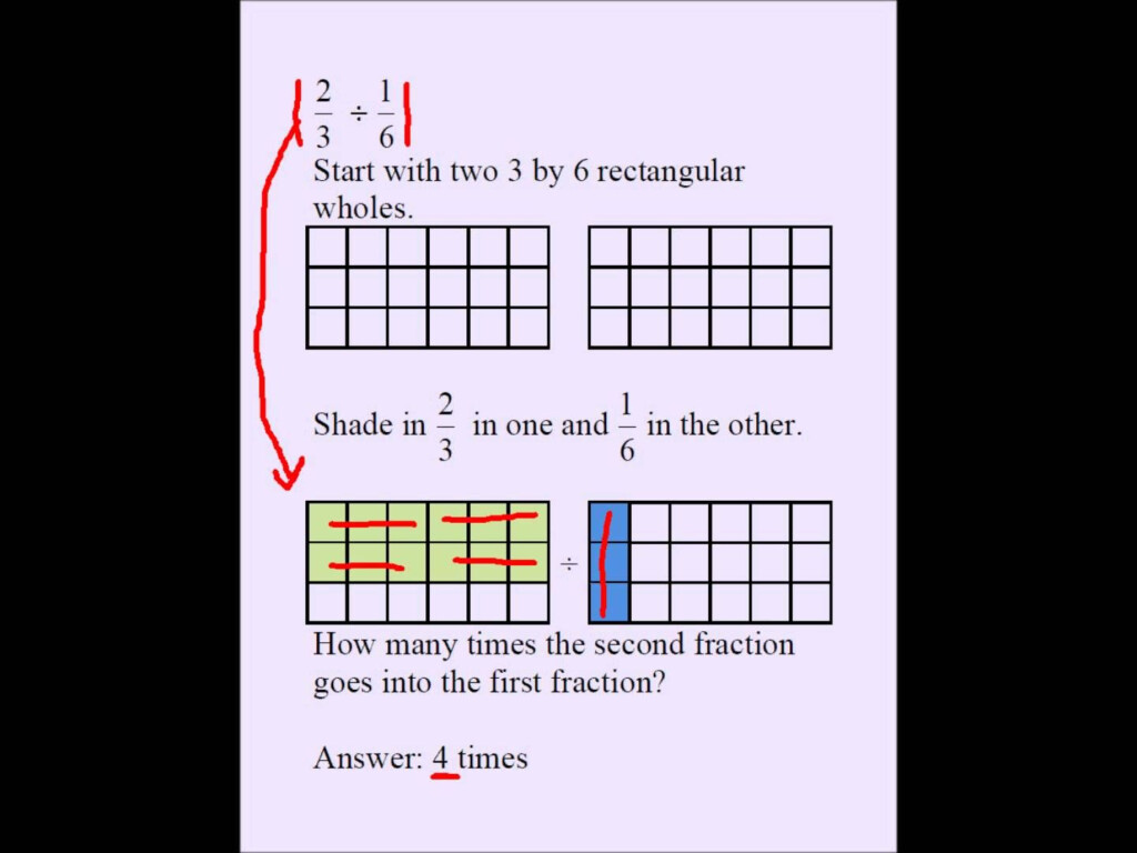 Dividing Fractions Models Worksheets Eliseo News