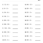 Division Drills Worksheet Set 2 Homeschool Books STEM Workbooks