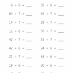 Division Sheets For Grade 5 Easy Worksheet