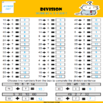Division Worksheets Math Dad
