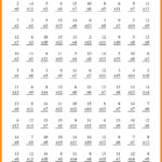 Free Printable 5th Grade Division Worksheets Learning How To Read