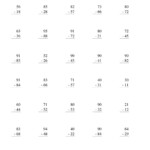 Free Two Digits Math Worksheets Activity Shelter