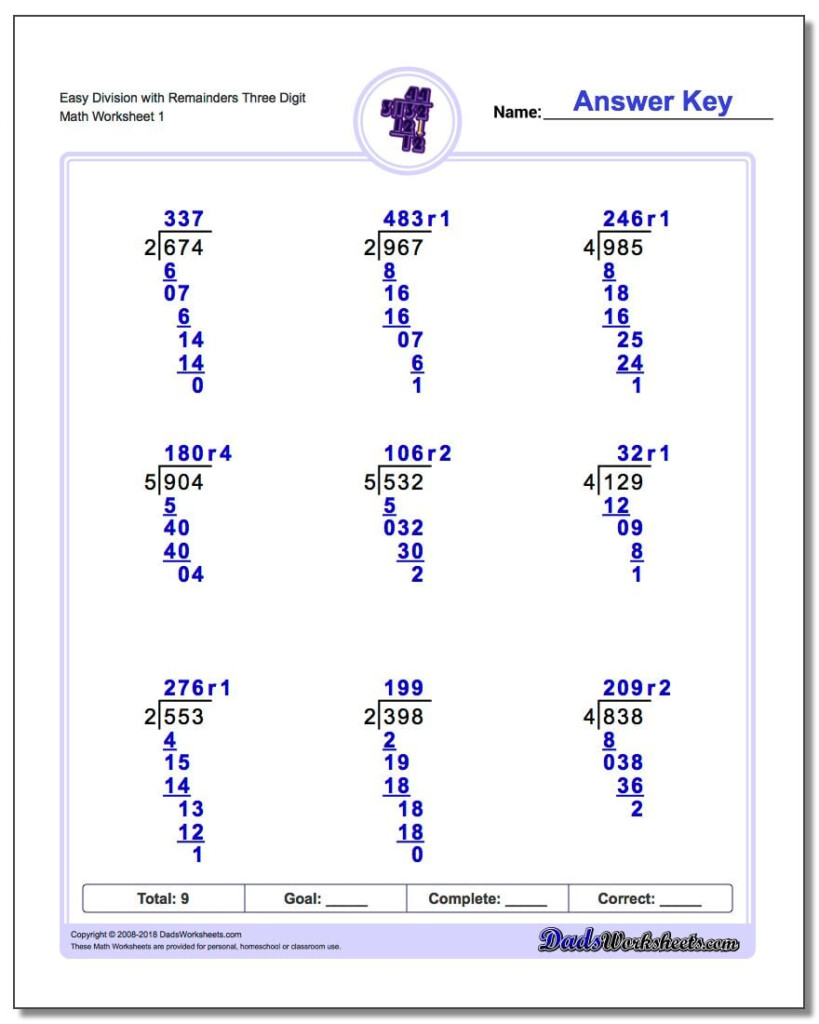 Long Division Worksheets Math Division 4th Grade Math Math Long 