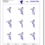 Math Aids Division Worksheets Answer Key Solve The Equation