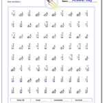 Mixed Multiplication And Division