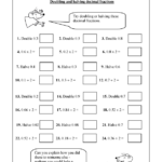 More Multiplication And Division Of Decimal Fractions Division By