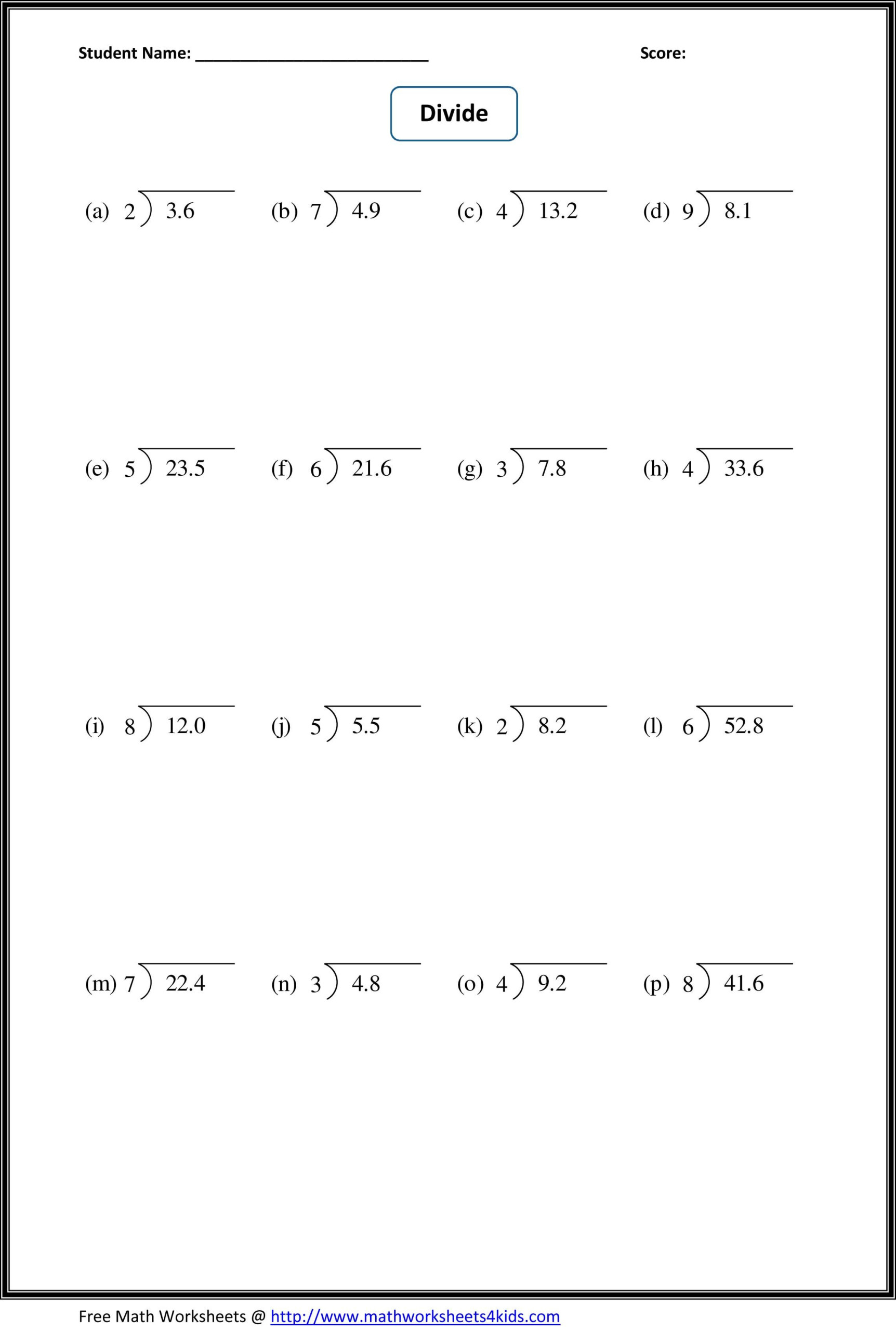 worksheet-on-division-of-decimals-divisonworksheets