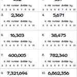 Rules Of Divisibility Worksheets