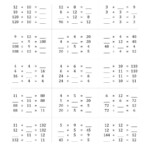 Significant Figures Practice Worksheet Multiplication And Division