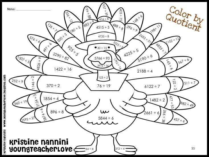 Thanksgiving And Fall Themed Math Centers Thanksgiving Activities