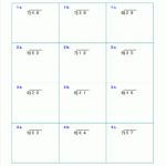 Worksheets For Division With Remainders