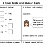 Year 4 6 Times Table And Division Facts Lesson Classroom Secrets