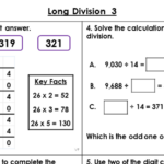 Year 6 Long Division 3 Lesson Classroom Secrets Classroom Secrets