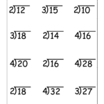 12 3 Digit Division Worksheet Grade 5 Worksheeto