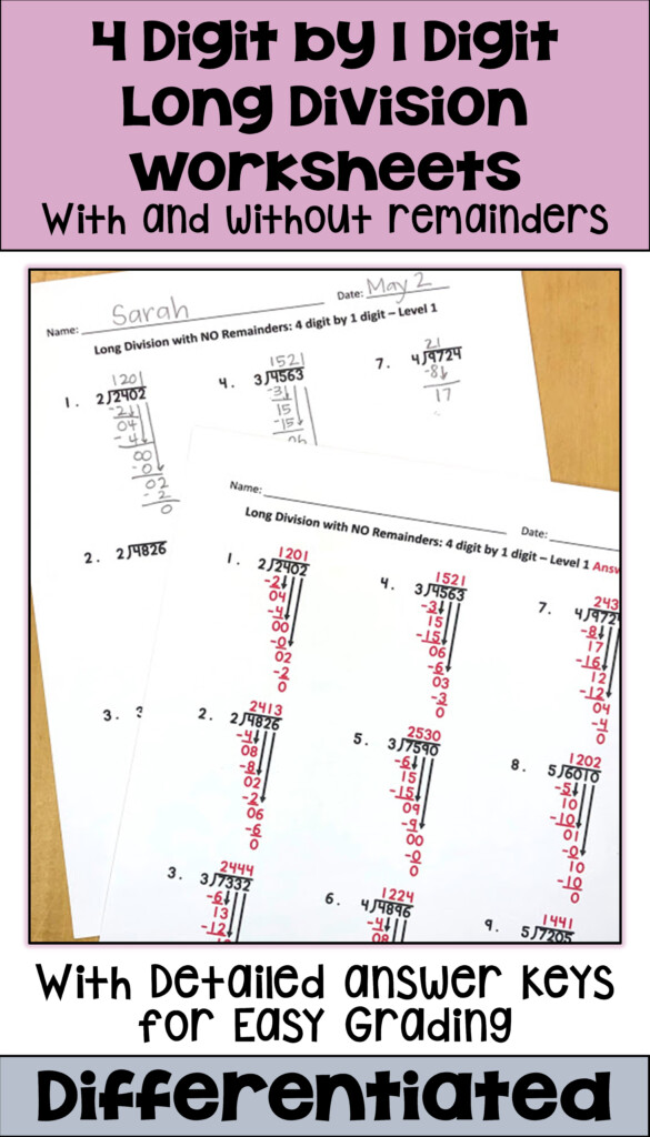 13 Best Images Of Hard Division Worksheets Hard Long 13 Best Images 