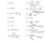 13 Powers And Exponents Worksheet Worksheeto