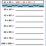 20 Partial Products Division Worksheets Worksheet From Home
