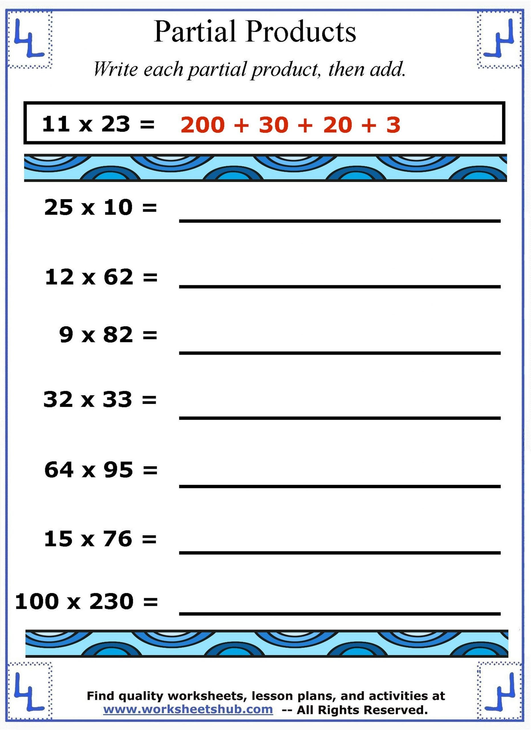 Division worksheet creator divisonworksheets
