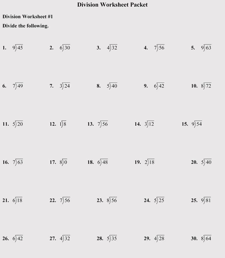 30 Long Division Worksheets Grade 5 Pdf Coo Worksheets