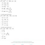 30 Polynomials Worksheet With Answers Education Template