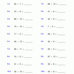 3rd Grade Division Worksheets Best Coloring Pages For Kids