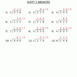 4 Grade Division Worksheets Harry Carrol s English Worksheets