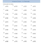 Advanced Division Math EduMonitor
