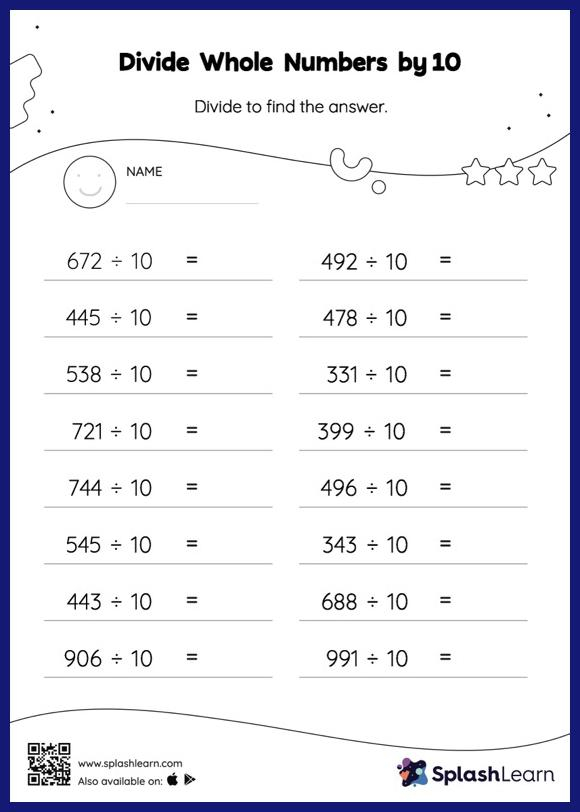 Decimals Worksheets For 5th Graders Online SplashLearn