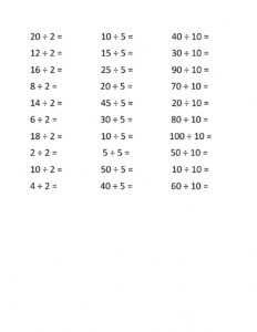 10 divide by 2 5