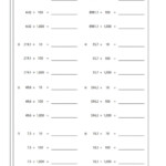 Divide Decimal Patterns Worksheet