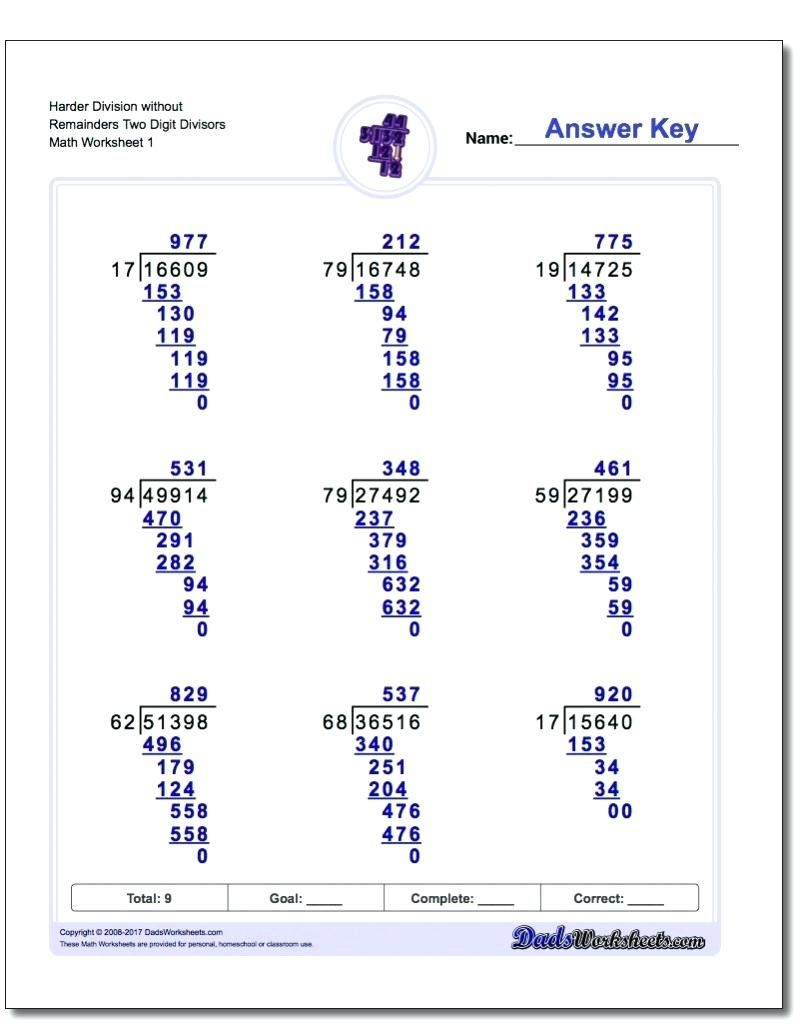 Dividing Polynomials Worksheet No Remainders