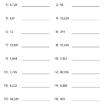 Divisibility Rule For 6 Worksheets