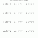 Division 3 Digit By 1 Digit Worksheets Jerry Tompkin s English Worksheets