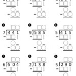 Division No Remainder Worksheet