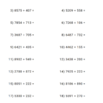 Division Worksheet Generator Math Worksheet Creater SchoolMyKids