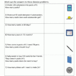 Division Worksheets Grade 4