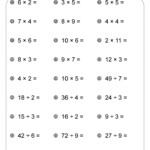 Division Worksheets Mixed Multiplication And Division Multiplying And