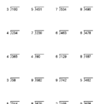 Division Worksheets Printable Division Worksheets For Teachers