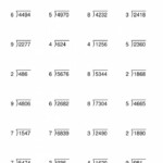 Division Worksheets Printable Long Division Worksheets 4th Grade The